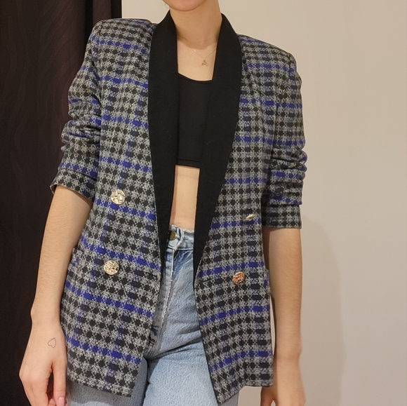 Gingham Blazer - Picture 2 of 6
